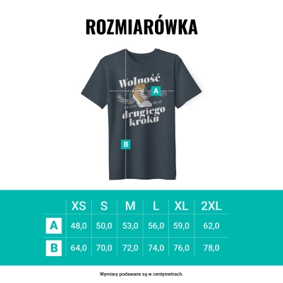 T-shirt SZARY - Drugi Krok (Unisex)